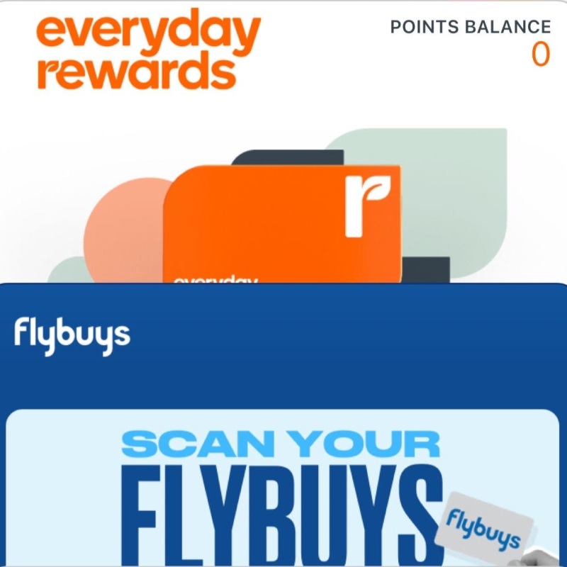 ¿Qué son las tarjetas de puntos Flybuys (Coles) y Everyday Rewards (Woolworths)?